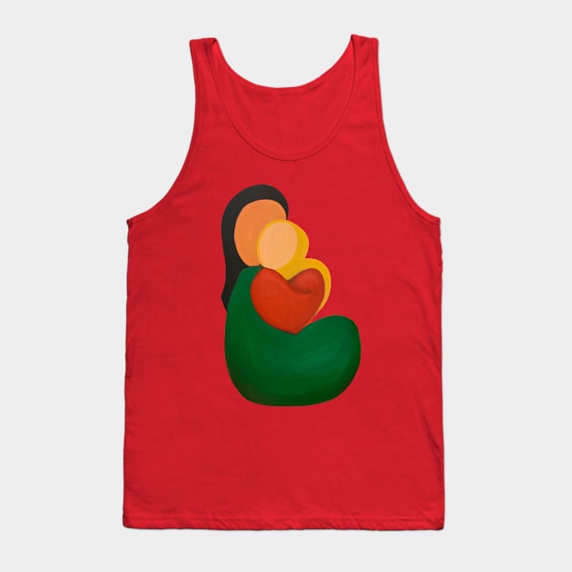 Mother & Child Tank Top by Lavott4Art